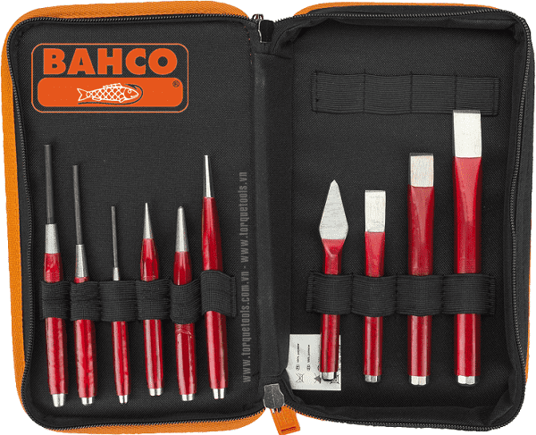 bo dot lo bahco 3656/10 , bahco pin punch set 3656/10