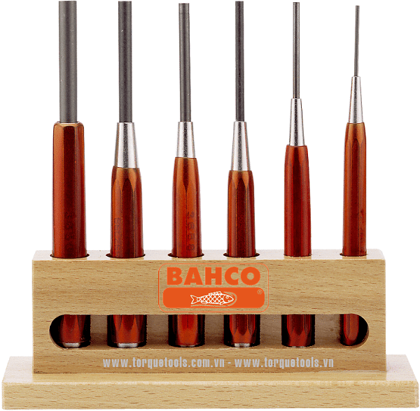 bo dot lo bahco 3658a/6 , bahco pin punch set 3658a/6