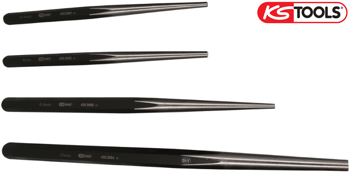  bo dot lo KS Tools 450.0090, KS Tools pin punch set 450.0090