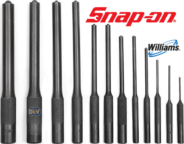 bo dot va duc snap-on ps-12 , snap-on punch & chisel combination sets ps-12
