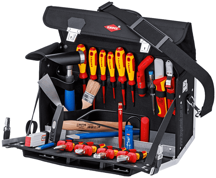 bo dung cu cach dien Knipex 00 21 02 EL, Knipex VDE Tools set 00 21 02 EL