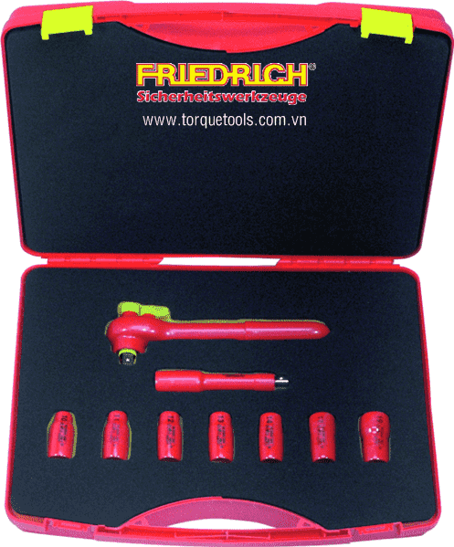 bo dung cu cach dien Friedrich 250900, Friedrich VDE tools set 250900
