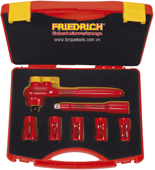 bo dung cu cach dien Friedrich 251334, Friedrich VDE tools set 251334