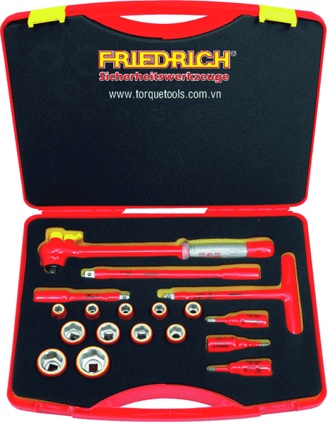 bo dung cu cach dien Friedrich 251907, Friedrich VDE tools set 251907