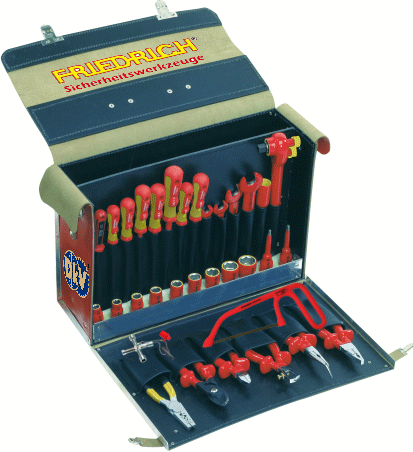 bo dung cu cach dien Friedrich 284004, Friedrich VDE tools set 284004
