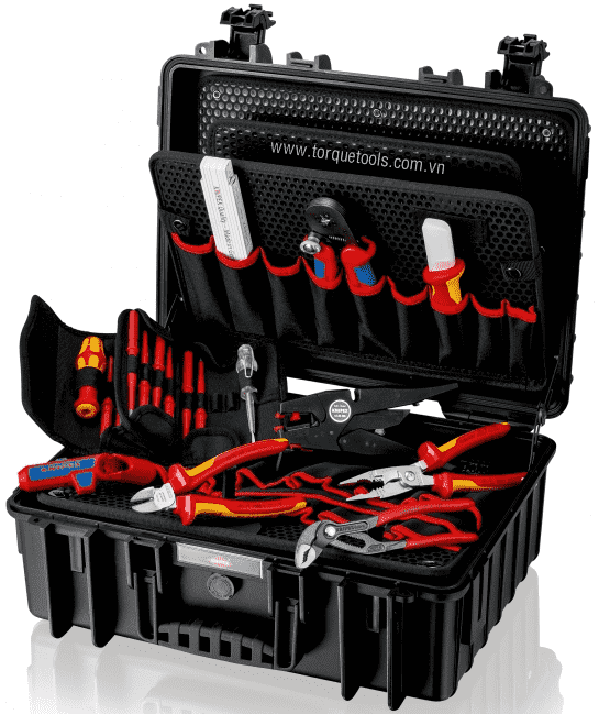 Bộ dụng cụ cách điện Knipex 00 21 35, Knipex VDE Tools Set 00 21 35