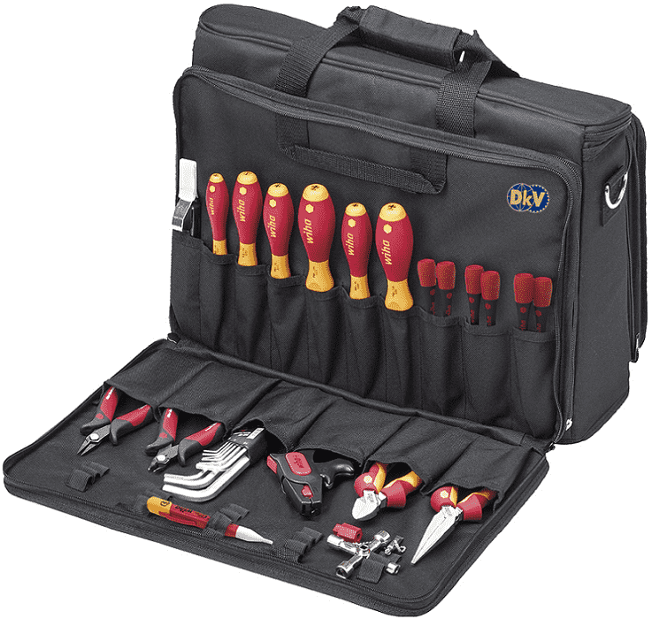 bo dung cu cach dien WIHA 43879, WIHA VDE Tools set 43879, bo dung cu cach dien Wiha 43879