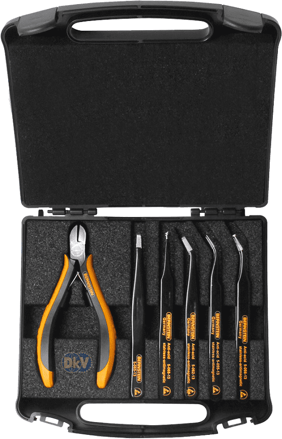 bo dung cu chong tinh dien bernstein 2212, bernstein esd tools sets 2212