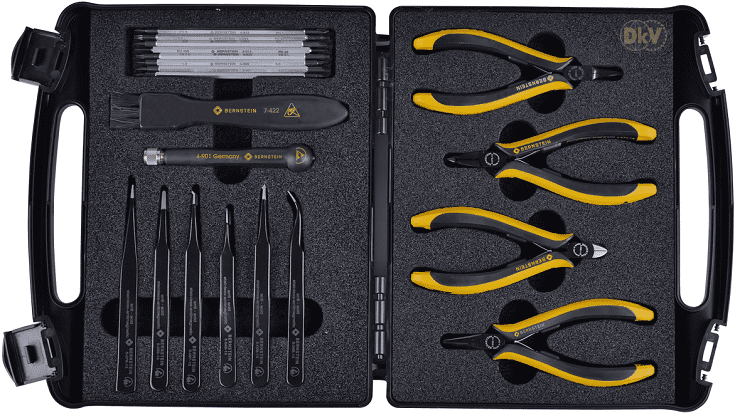 bo dung cu chong tinh dien bernstein 2230, bernstein esd tools sets 2230