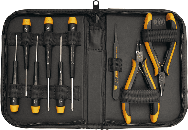 bo dung cu chong tinh dien bernstein 2250, bernstein esd tools sets 2250