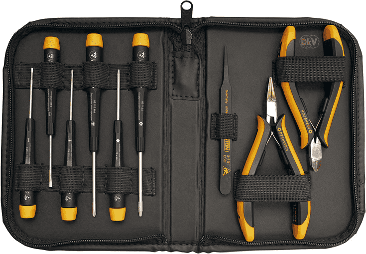bo dung cu chong tinh dien bernstein 2270, bernstein esd tools sets 2270