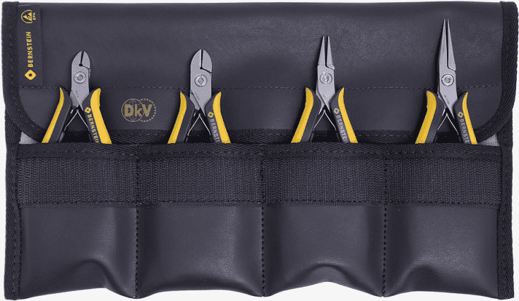 bo dung cu chong tinh dien bernstein 3-970 T, bernstein esd pliers sets 3-970 T