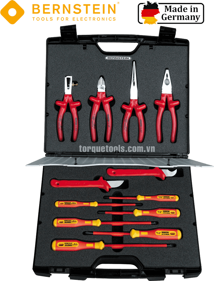 Bộ dụng cụ cách điện Bernstein 8160-VDE, Bernstein VDE tools set 8160-VDE