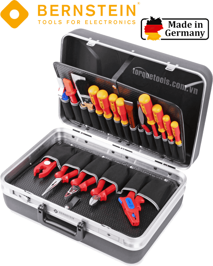 BỘ DỤNG CỤ CÁCH ĐIỆN BERNSTEIN 8200-VDE | BERNSTEIN VDE TOOLS SET 8200-VDE