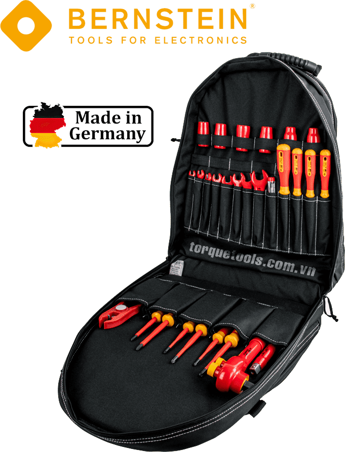 BỘ DỤNG CỤ CÁCH ĐIỆN BERNSTEIN 8210-VDE | BERNSTEIN VDE TOOLS SET 8210-VDE