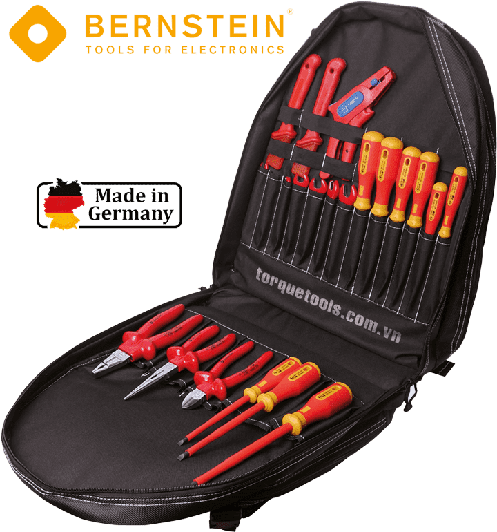 BỘ DỤNG CỤ CÁCH ĐIỆN BERNSTEIN 8300-VDE | BERNSTEIN VDE TOOLS SET 8300-VDE