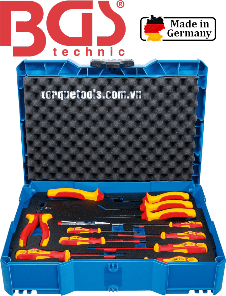 Bộ dụng cụ cách điện BGS 3355, BGS VDE Tools Set 3355