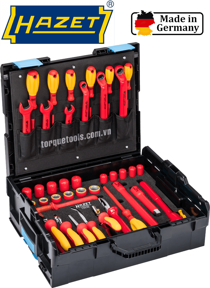 Bộ dụng cụ cách điện Hazet 150/39, Hazet VDE tools set 150/39
