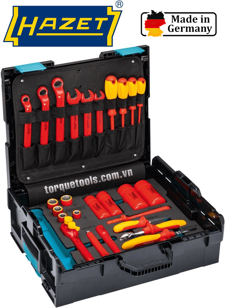Bộ dụng cụ cách điện Hazet 150/27, Hazet VDE tools set 150/27