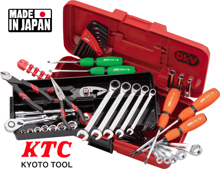 thung dung cu ktc SK34010ps, ktc mechanic tools sets SK34010ps