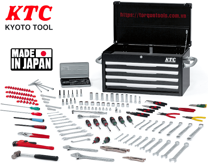thung dung cu ktc SK8100ABK , ktc mechanic tools sets SK8100ABK