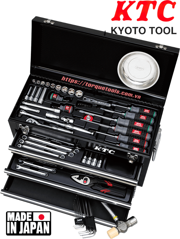 thung dung cu ktc SK3650XBK , ktc mechanic tools sets SK3650XBK