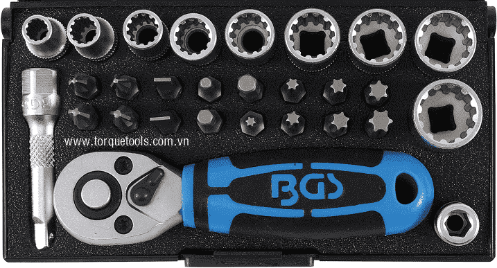 bo khau bgs 2143, bgs socket set 2143