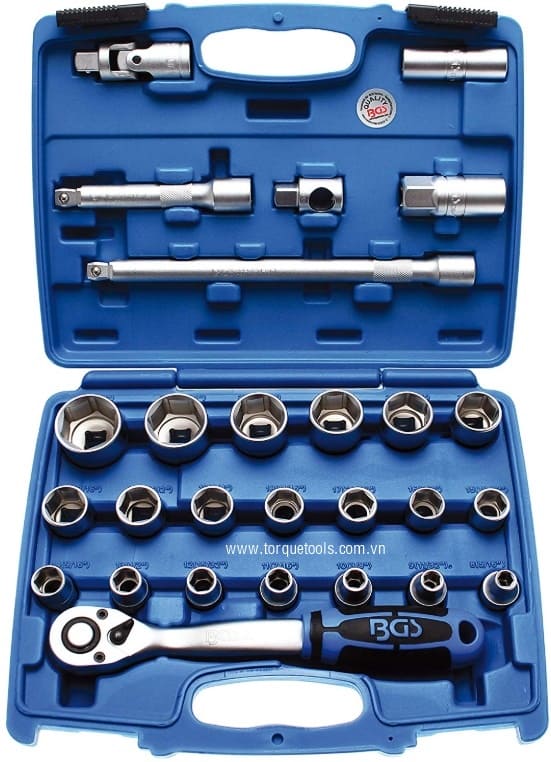 bo khau bgs 2216, bgs socket set 2216