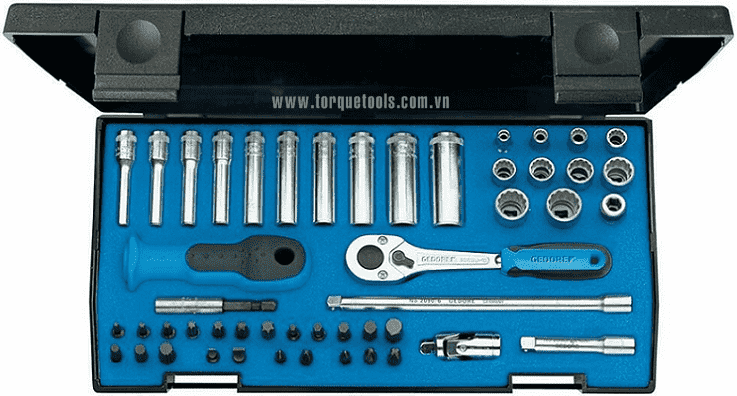 bo khau gedore 20 lmu-10, gedore socket set 20 lmu-10