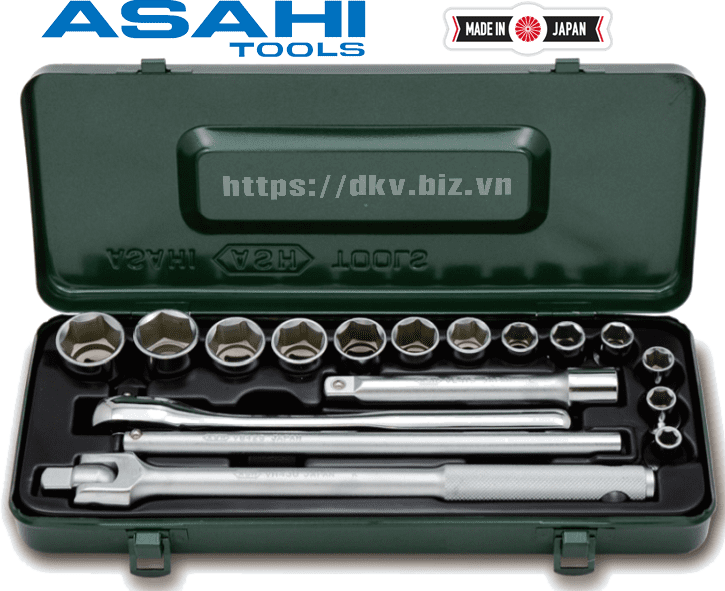 bo khau Asahi VJS4131, Asahi socket sets VJS4131