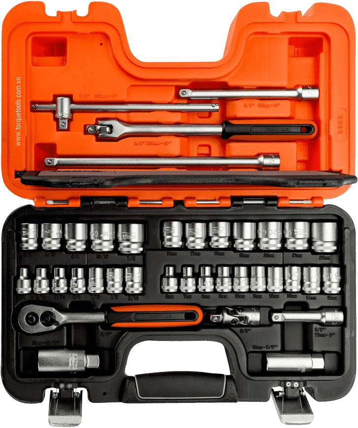 bo khau bahco s380, bahco socket set S380