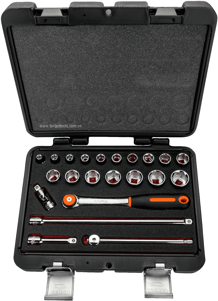 bo khau bahco 7422MHR , bahco socket set 7422MHR