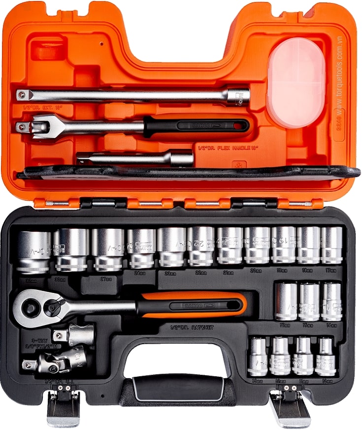 Bộ khẩu Bahco S240, Bahco socket set S240