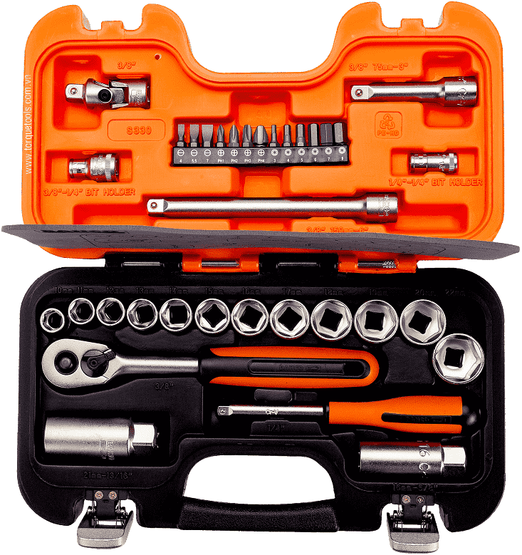 bo khau bahco S330 , bahco socket set S330 