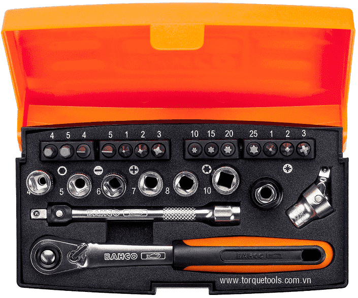 bo khau bahco sl24, bahco socket set sl24