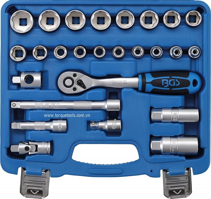 bo khau bgs 2227, bgs socket set 2227