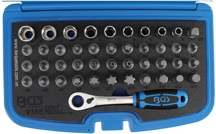 bo khau bgs 9366, bgs socket set 9366