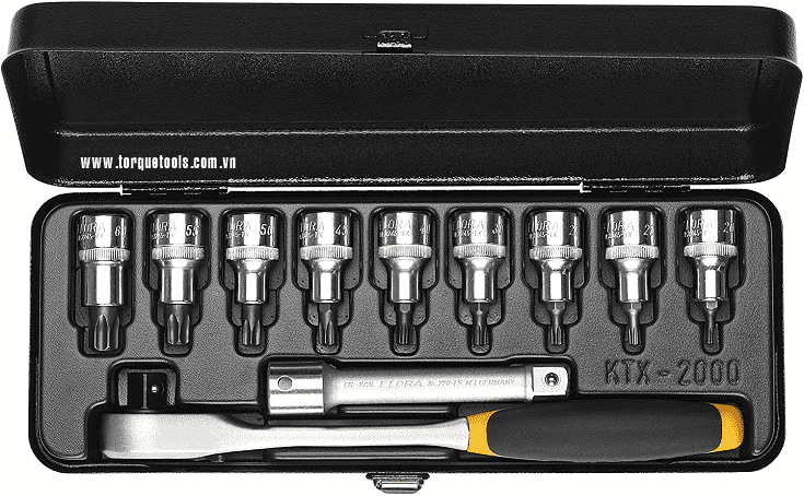 bo khau Elora 770-KTTXU , Elora socket set 770-KTTXU