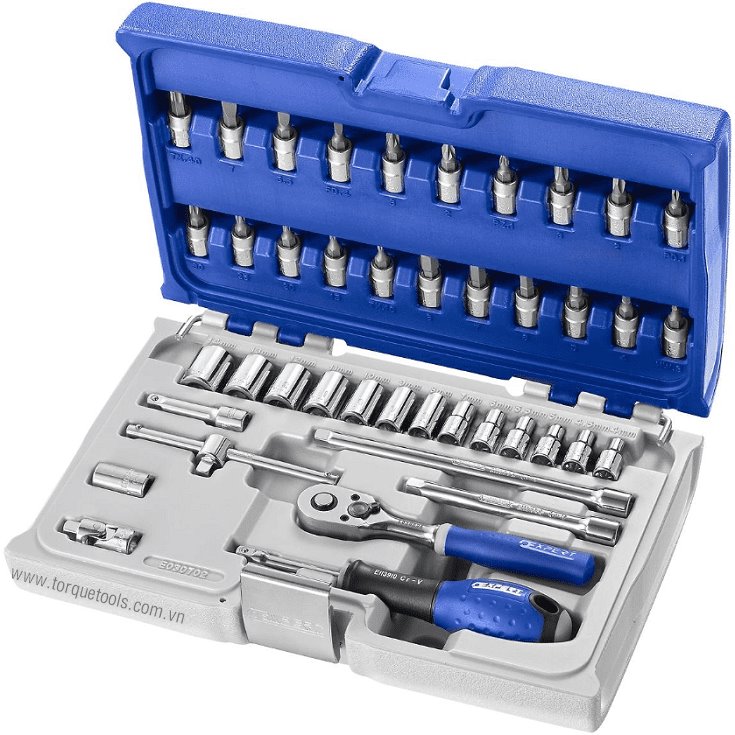 Bộ dụng cụ Expert E030702 , bộ khẩu Expert E030702