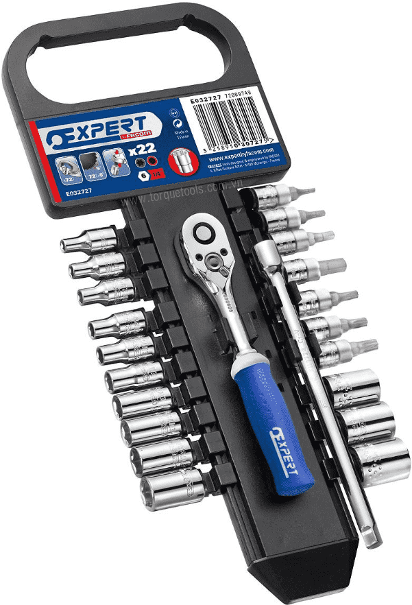 Bộ dụng cụ Expert E030727 , bộ khẩu Expert E030727