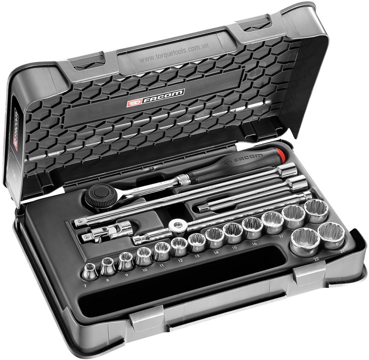 Bộ dụng cụ Facom J.360-3P12 , bộ khẩu Facom J.360-3P12