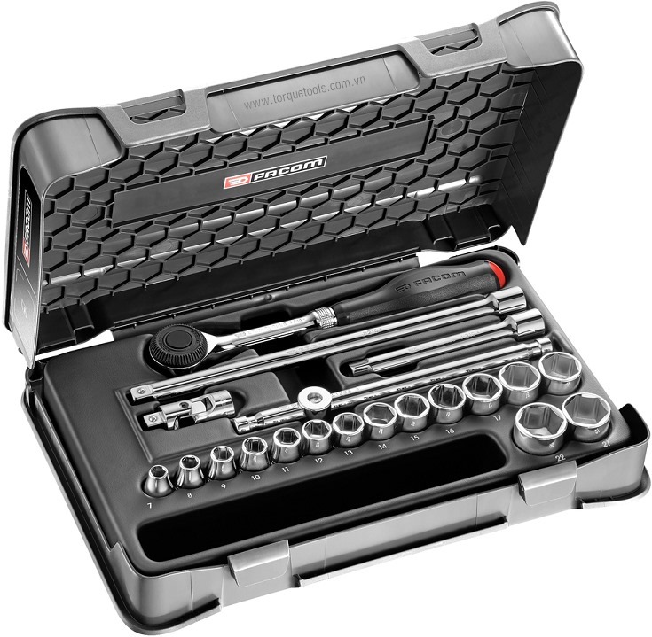 Bộ dụng cụ Facom J.360-3P6 , bộ khẩu Facom J.360-3P6