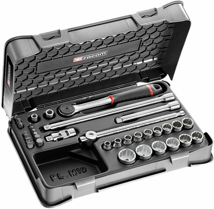 Bộ dụng cụ Facom J.430BSP , bộ khẩu Facom J.430BSP