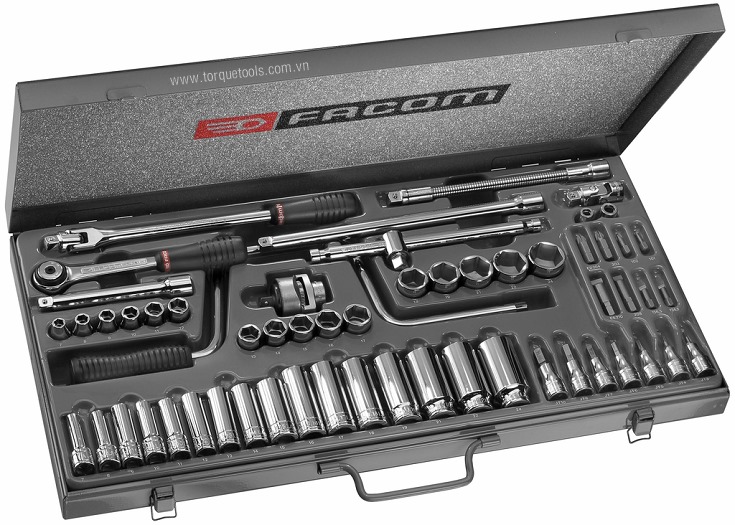Bộ dụng cụ Facom J.451EP , bộ khẩu Facom J.451EP