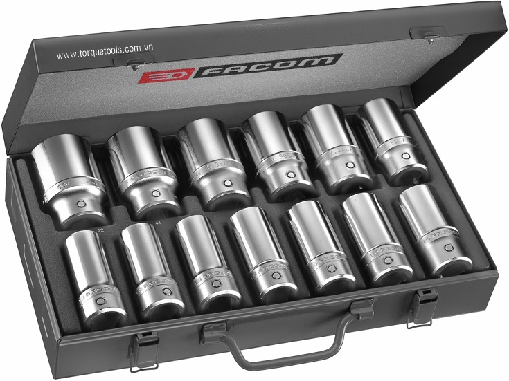 Bộ dụng cụ Facom K405E , bộ khẩu Facom K405E