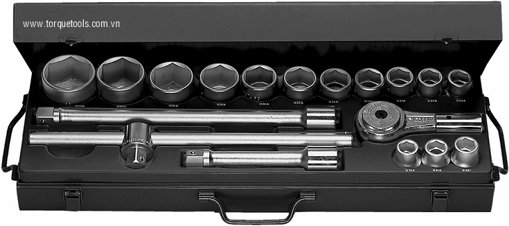 Bộ dụng cụ Facom K.437E , bộ khẩu Facom K.437E