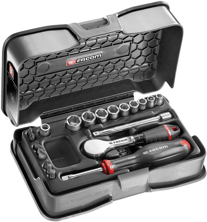 Bộ dụng cụ Facom R.181-4P6 , bộ khẩu Facom R.181-4P6