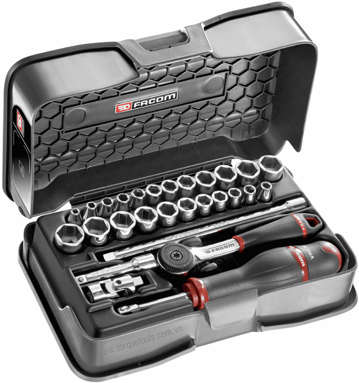 Bộ dụng cụ Facom R.420AMU , bộ khẩu Facom R.420AMU