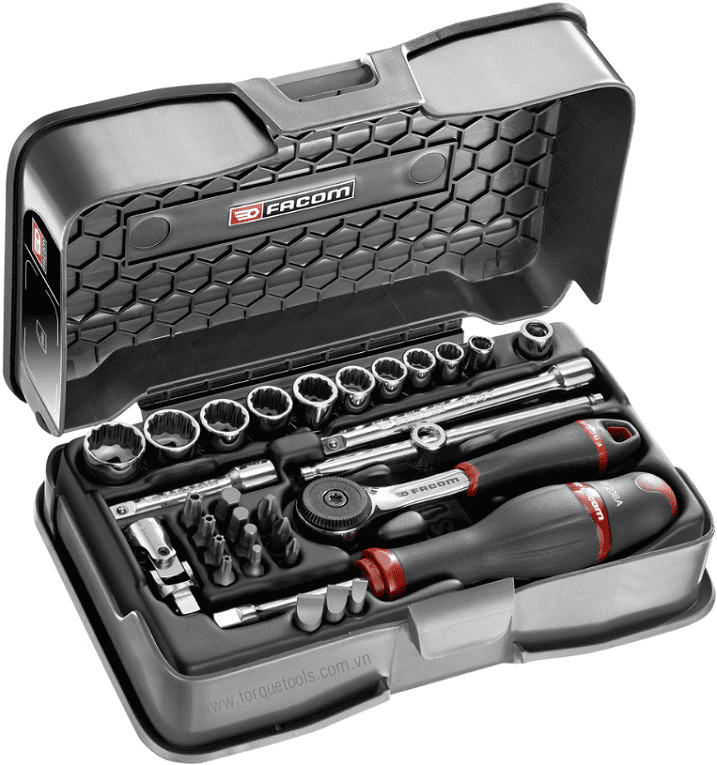 Bộ dụng cụ Facom RB.161-4P12U , bộ khẩu Facom RB.161-4P12U