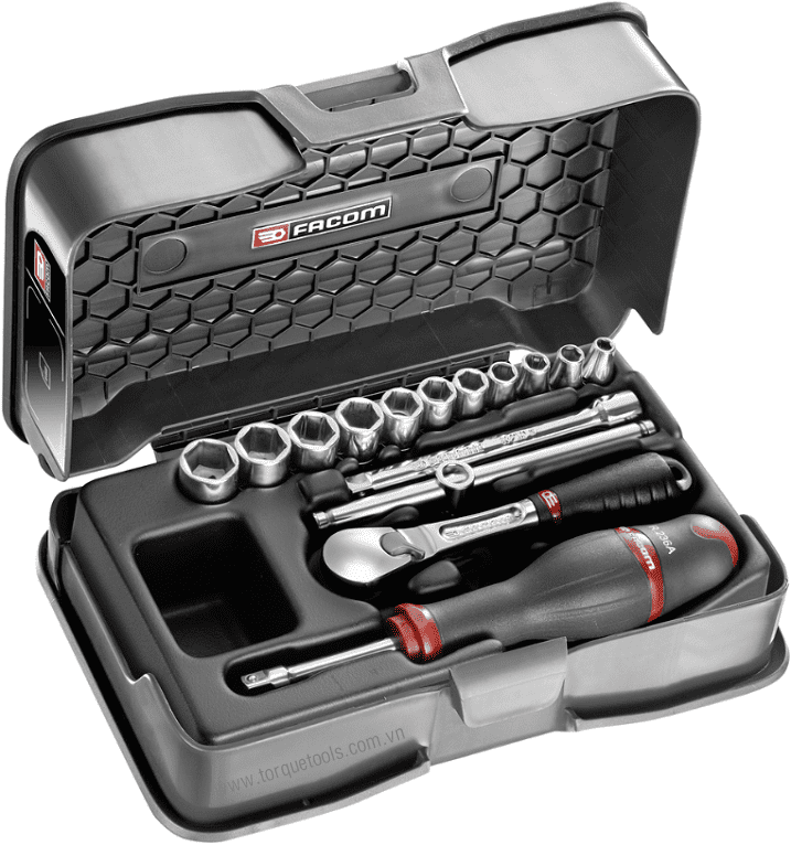 Bộ dụng cụ Facom RL.161-1P6U , bộ khẩu Facom RL.161-1P6U